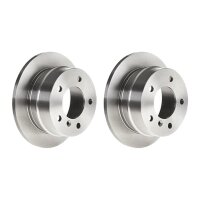 2 brake discs full Ø 258 mm 12 mm BREMBO for...