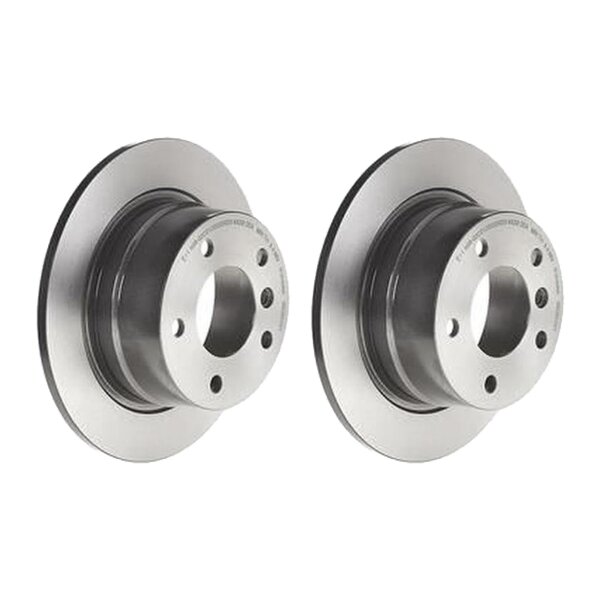 2 brake discs full Ø 272 mm 10 mm coated BREMBO for BMW Z3 and others