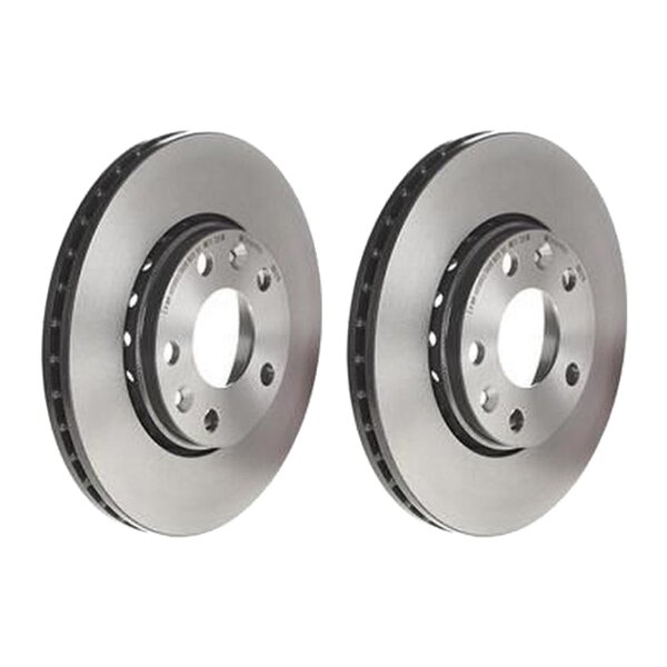2 brake discs ventilated Ø 280 mm 24 mm BREMBO for DACIA DUSTER and others
