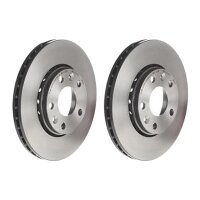 2 brake discs ventilated Ø 280 mm 24 mm BREMBO for...