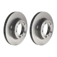 2 brake discs ventilated Ø 298 mm 24 mm BREMBO for...