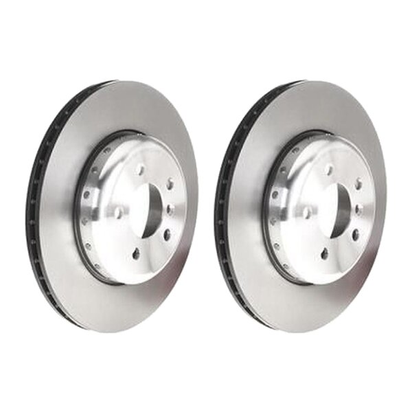 2 brake discs Ø 345 mm 24 mm coated BREMBO for BMW 5 Series and others