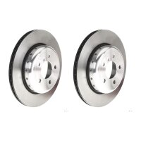 2 brake discs Ø 330 mm 20 mm coated BREMBO for BMW...