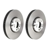 2 brake discs Ø 374 mm 36 mm coated BREMBO for BMW...