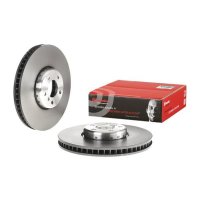 Brake disc front right 374mm BREMBO for BMW 5 Gran Turismo