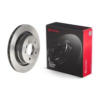 2 brake discs ventilated Ø 312 mm 20 mm coated BREMBO for BMW 3 series