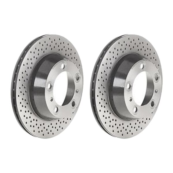 2 brake discs ventilated Ø 299 mm 20 mm BREMBO for PORSCHE BOXSTER and others