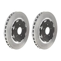 2 brake discs Ø 350 mm 32 mm coated BREMBO for...