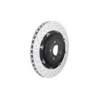 2 brake discs Ø 380 mm 30 mm coated BREMBO...