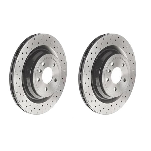 2 Bremsscheiben belüftet Ø 330 mm 22 mm BREMBO für u.a. MERCEDES-BENZ GLE