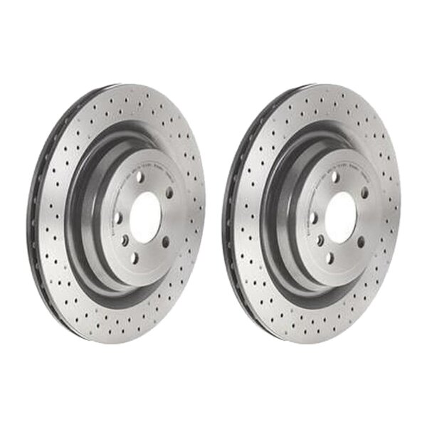 2 Bremsscheiben belüftet Ø 345 mm 22 mm BREMBO für u.a. MERCEDES-BENZ GLE