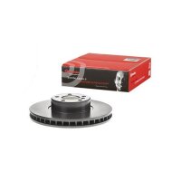 2 Bremsscheiben innenbelüftet Ø 348 mm 36 mm beschichtet BREMBO für BMW 7er