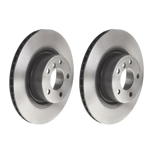 2 brake discs ventilated Ø 330 mm 20 mm coated BREMBO for BMW X3 and others
