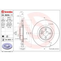 Front brake disc 330mm BREMBO for MINI