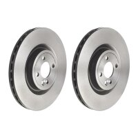 2 brake discs internally ventilated Ø 330 mm 26 mm...