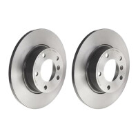 2 brake discs full Ø 286 mm 12 mm coated BREMBO...