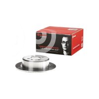 2 brake discs full Ø 258 mm 10 mm BREMBO suitable for BMW 3 Series and others