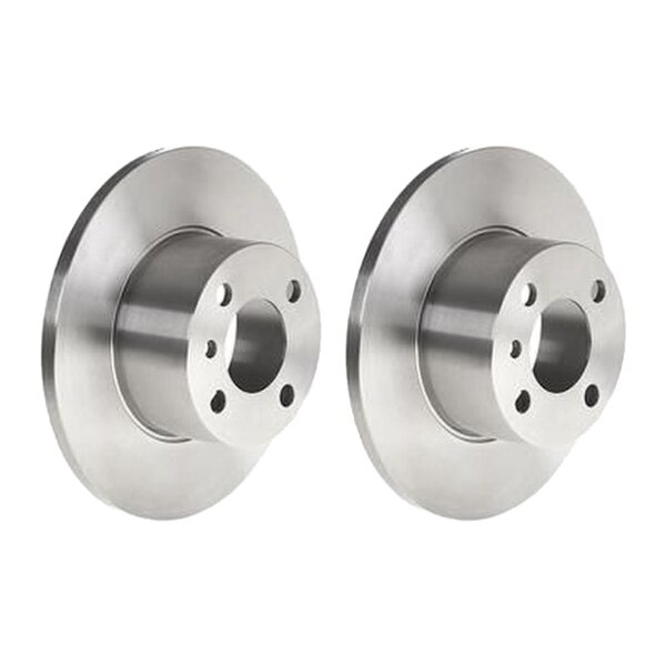 2 brake discs full Ø 255 mm 12.5 mm BREMBO suitable for BMW 3 Series