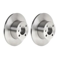 2 brake discs full Ø 255 mm 12.5 mm BREMBO...