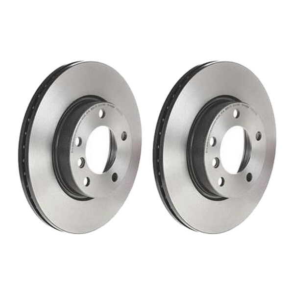 2 brake discs ventilated Ø 286 mm 22 mm coated BREMBO for BMW 3 series
