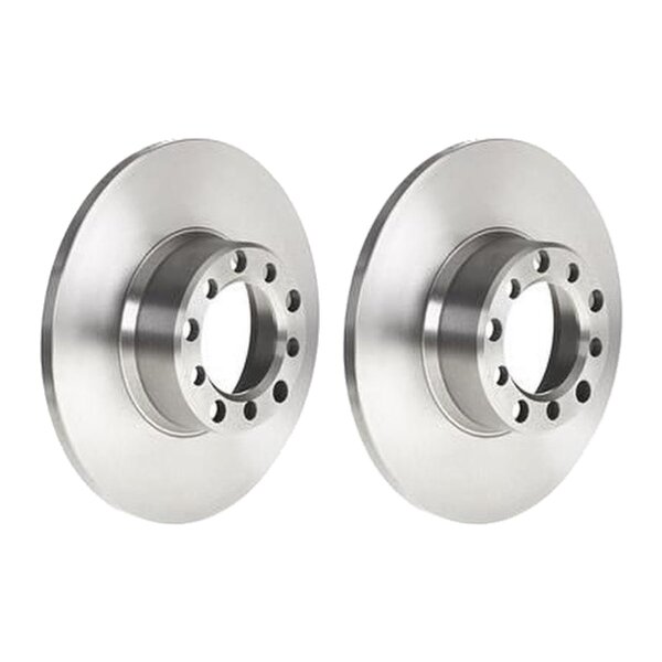 2 brake discs full Ø 278 mm 12.6 mm BREMBO for MERCEDES-BENZ 123 and others