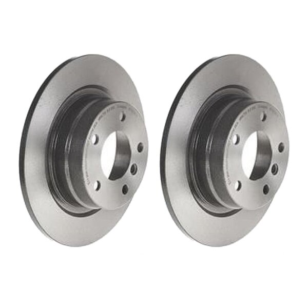 2 Bremsscheiben voll Ø 296 mm 10,5 mm beschichtet BREMBO für u.a. BMW 1er