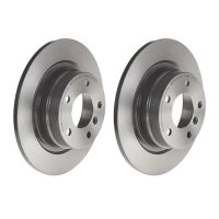 2 Bremsscheiben voll Ø 296 mm 10,5 mm beschichtet...