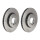 2 brake discs ventilated Ø 294 mm 22 mm BREMBO for MINI MINI and others
