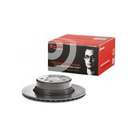 2 brake discs internally ventilated Ø 324 mm 20 mm coated BREMBO for BMW X5