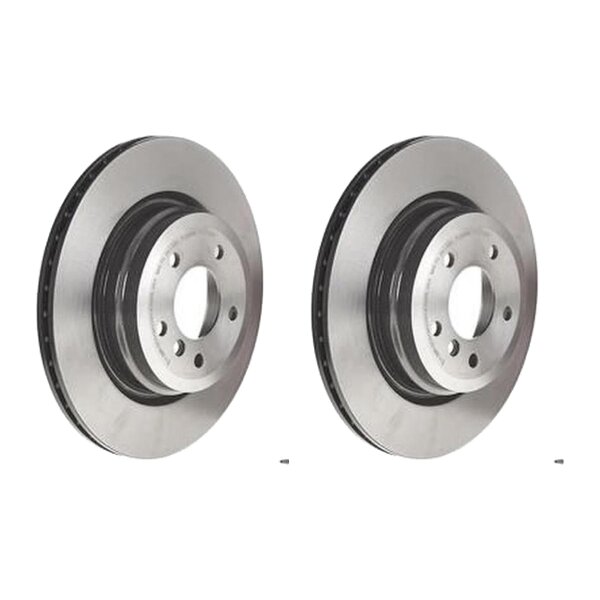 2 brake discs ventilated Ø 336 mm 22 mm coated BREMBO for BMW 3 series