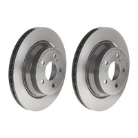 2 brake discs ventilated Ø 300 mm 22 mm BREMBO for...