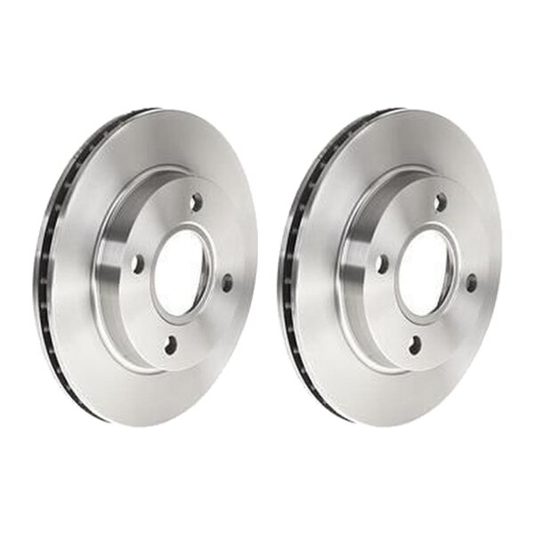 2 brake discs ventilated Ø 240 mm 20 mm BREMBO for FORD FIESTA and others
