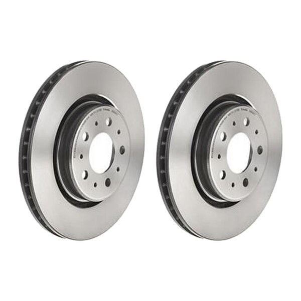 2 brake discs ventilated Ø 302 mm 26 mm BREMBO for VOLVO S70 and others