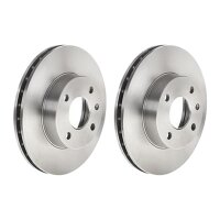 2 Bremsscheiben innenbelüftet Ø 260 mm 24 mm...