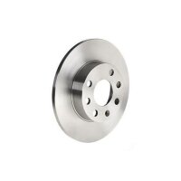 2 brake discs full Ø 236 mm 10 mm BREMBO for OPEL...