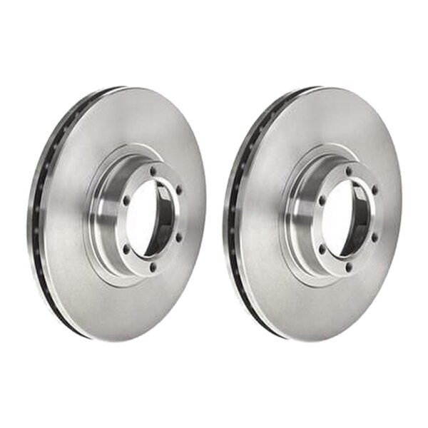 2 brake discs ventilated Ø 252 mm 24 mm BREMBO for RENAULT TRAFIC and others