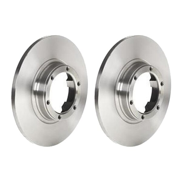2 brake discs full Ø 228 mm 10 mm BREMBO suitable for e.g. RENAULT 5