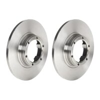 2 brake discs full Ø 228 mm 10 mm BREMBO suitable...