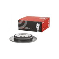 2 brake discs full Ø 290 mm 10 mm coated BREMBO for PEUGEOT 607