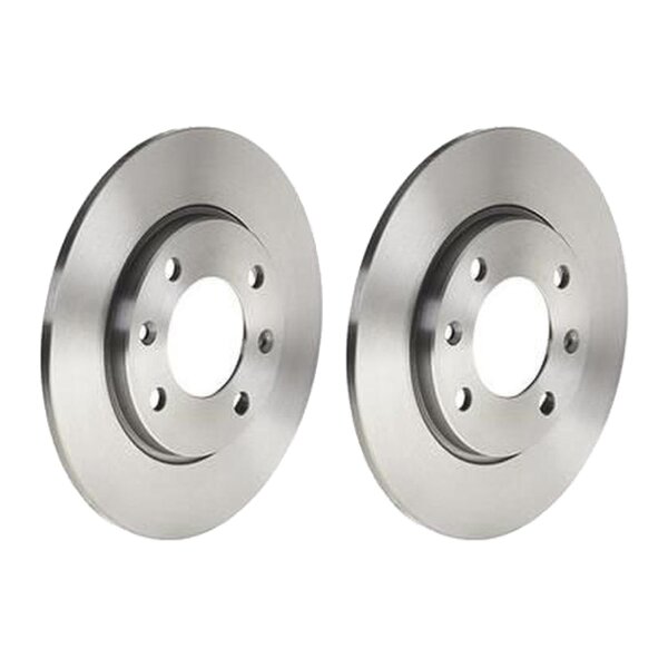 2 brake discs full Ø 247 mm 8 mm BREMBO for PEUGEOT 205 and others