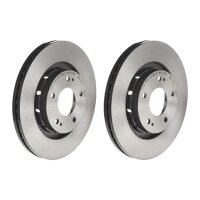 2 brake discs ventilated Ø 294 mm 24 mm BREMBO for...