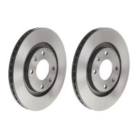 2 Bremsscheiben innenbelüftet Ø 266 mm 20,5...