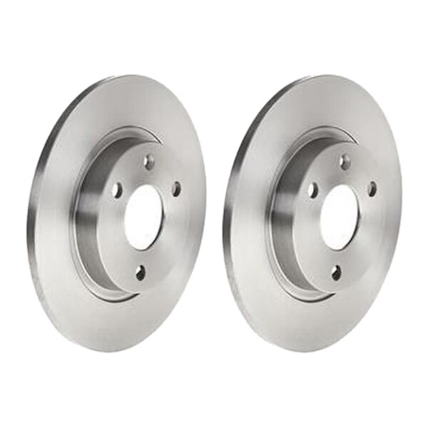 2 Bremsscheiben voll Ø 247 mm 10 mm BREMBO für u.a. CITROËN AX