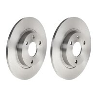 2 Bremsscheiben voll Ø 247 mm 10 mm BREMBO...