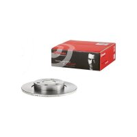 2 Bremsscheiben voll Ø 247 mm 10 mm BREMBO für u.a. CITROËN AX