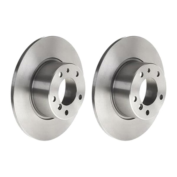 2 brake discs full Ø 302 mm 12 mm BREMBO suitable for BMW 5 Series and others