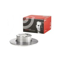 2 brake discs full Ø 302 mm 12 mm BREMBO suitable for BMW 5 Series and others