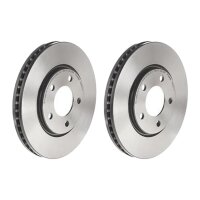 2 Bremsscheiben innenbelüftet Ø 281 mm 28 mm...