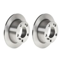 2 brake discs full Ø 224 mm 9 mm BREMBO for...