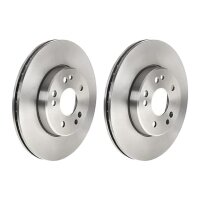 2 brake discs ventilated Ø 295 mm 22 mm BREMBO for...